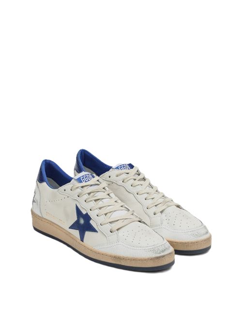 Golden Goose Sneakers Ballstar bianca/blu metallizzato Golden Goose | GMF00117F00219810327 WHITE/BLUETTE